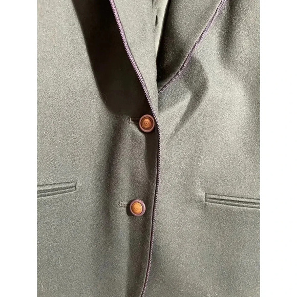 Pendleton Deadstock Forest Green 100% Virgin Wool Blazer - Picture 4 of 12